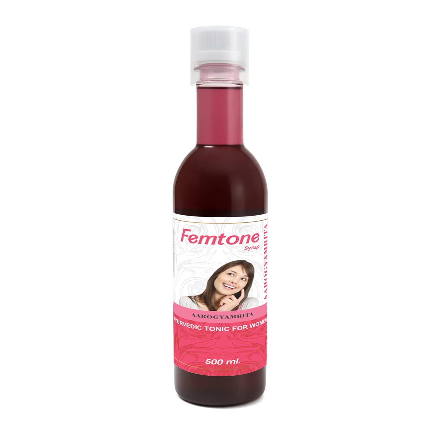 Ayurveda Femtone Syrup for Women | Ayurvedic Uterine Tonic for Hormonal Balance, Period Comfort & Energy Support | Natural Herbal Syrup for Women’s Wellness & Reproductive Health | 500ml